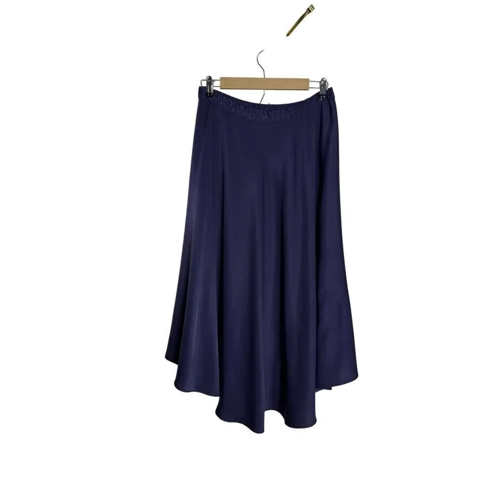 Xirena Vivien Saphire Blue Midi Skirt Women’s Sz. L